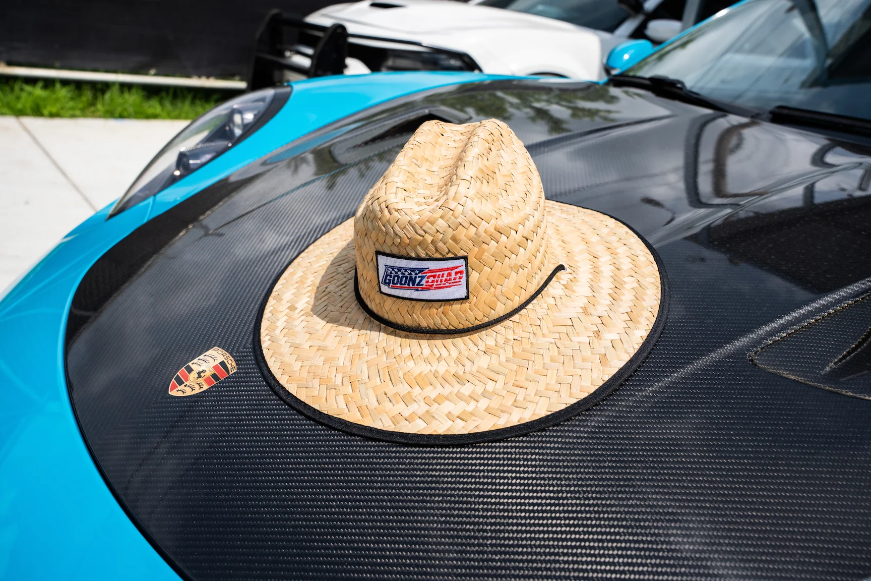 Goonzquad USA Flag Straw Hat - Image 3